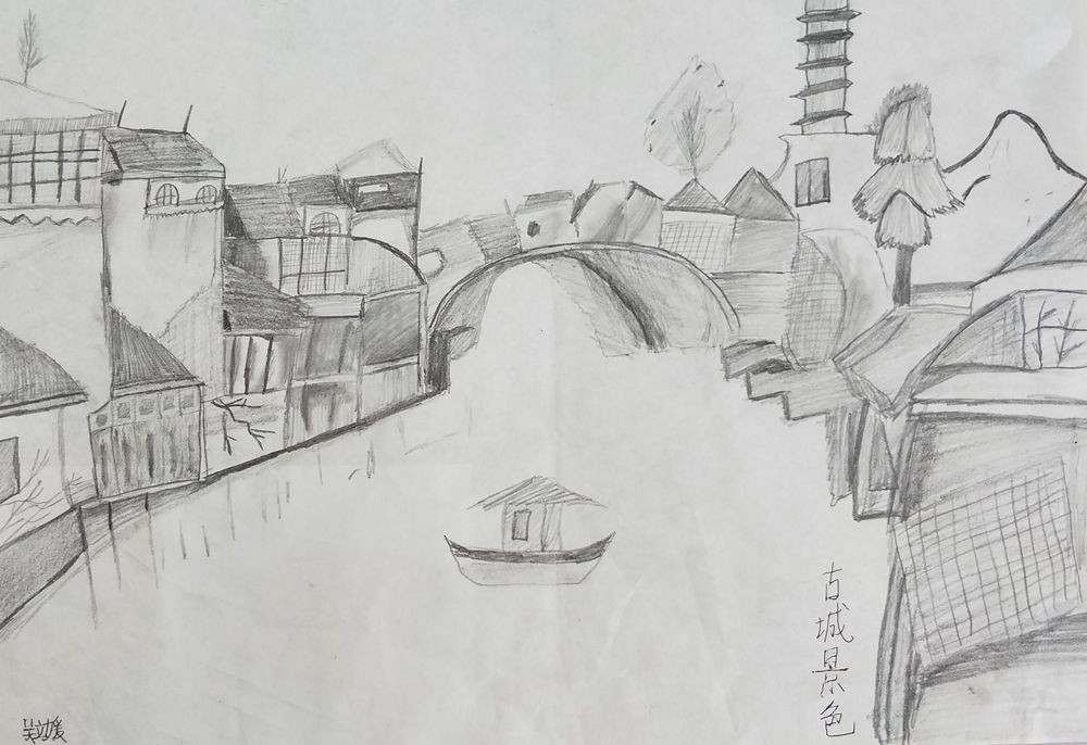 吴立媛《古城景色》.jpg