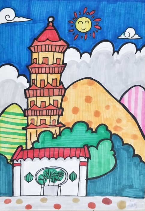 吴佳玥.儿童画